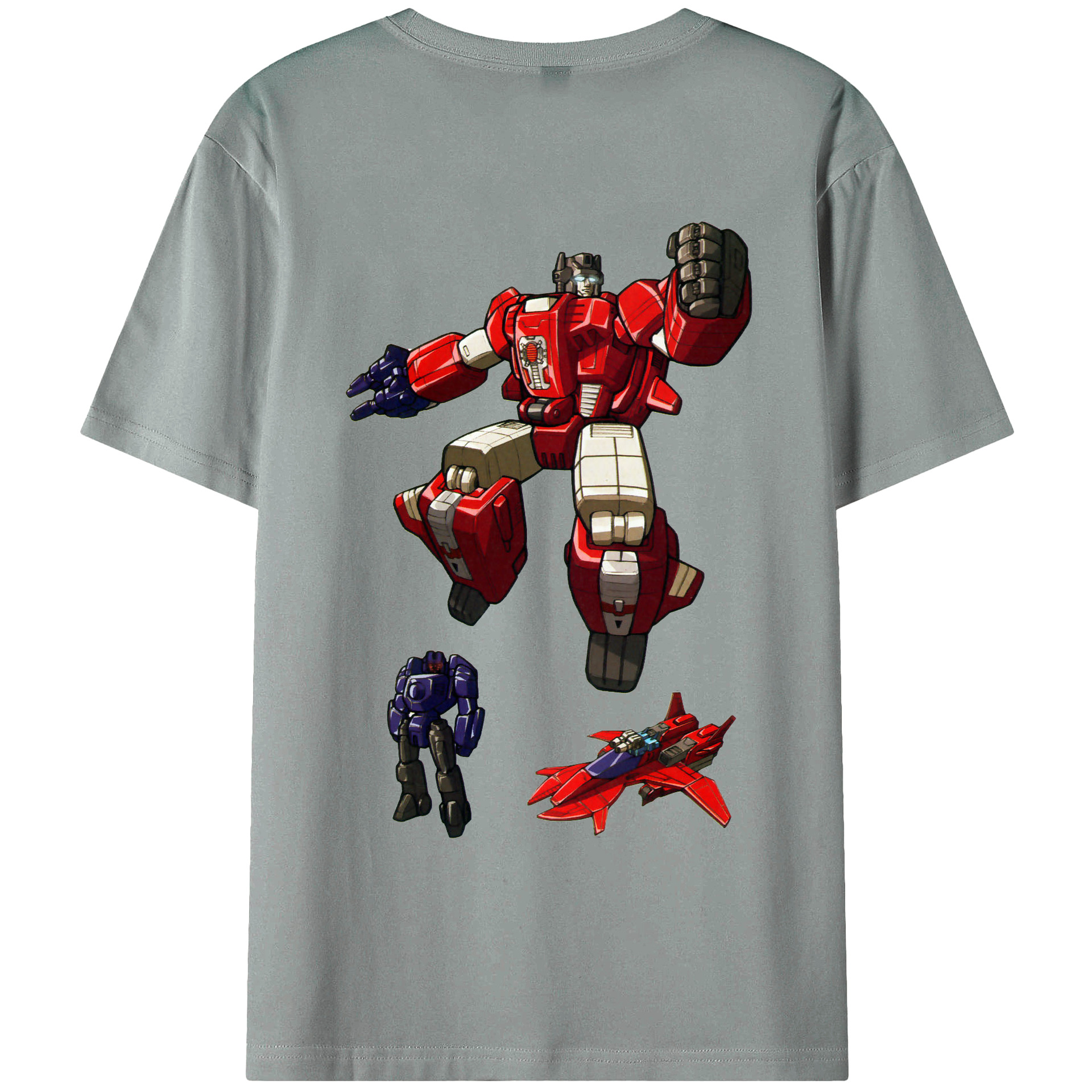（画像用）  綿100％ メンズ半袖Tシャツ（バックプリント） 通気性